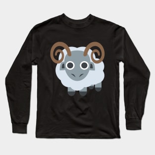 Ram emoji los angeles Long Sleeve T-Shirt